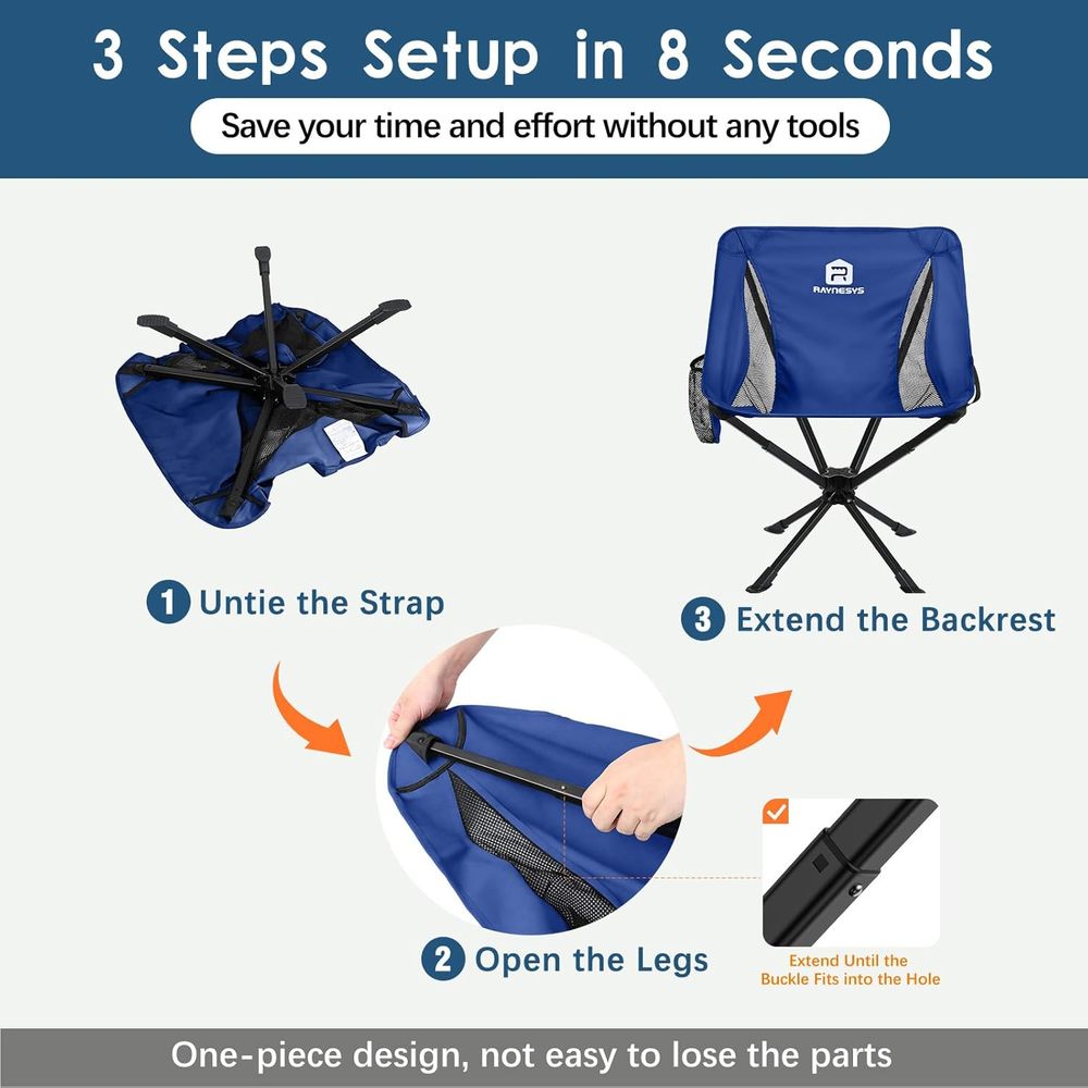 Quick Setup Lightweight Portab - Outdoor Chair Camping recensie en prijs